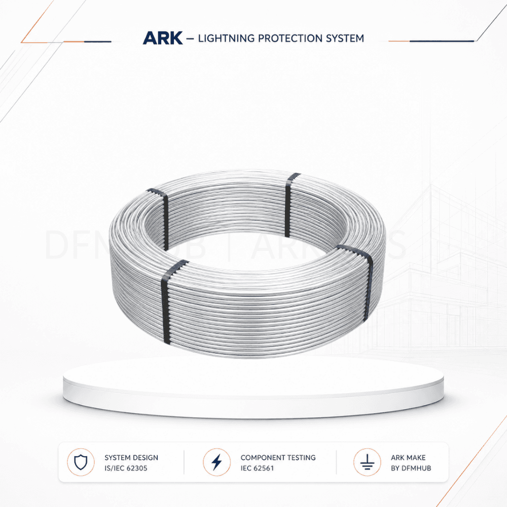 8mm Aluminium Solid Round Conductor