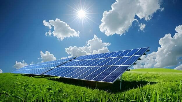 ARK Solar Earthing and Lightning Protection Accessories on utility scale solar farm