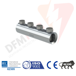 Straight Connector ARK Make by DFMHUB | Lightning Protection Connector for India